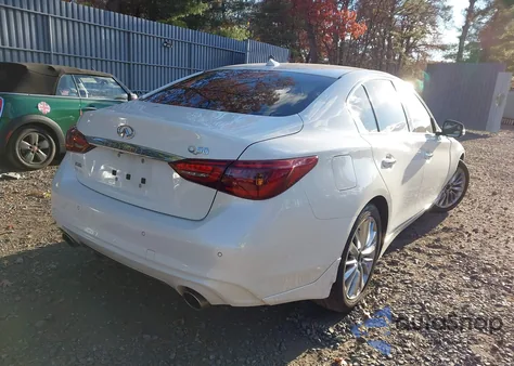 2021 Infiniti Q50 Luxe Awd from USA, damaged, VIN JN1EV7BR6MM750337